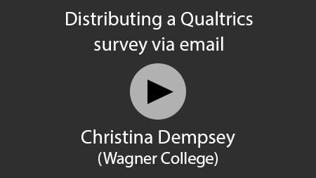 Video: deliver a Qualtrics survey